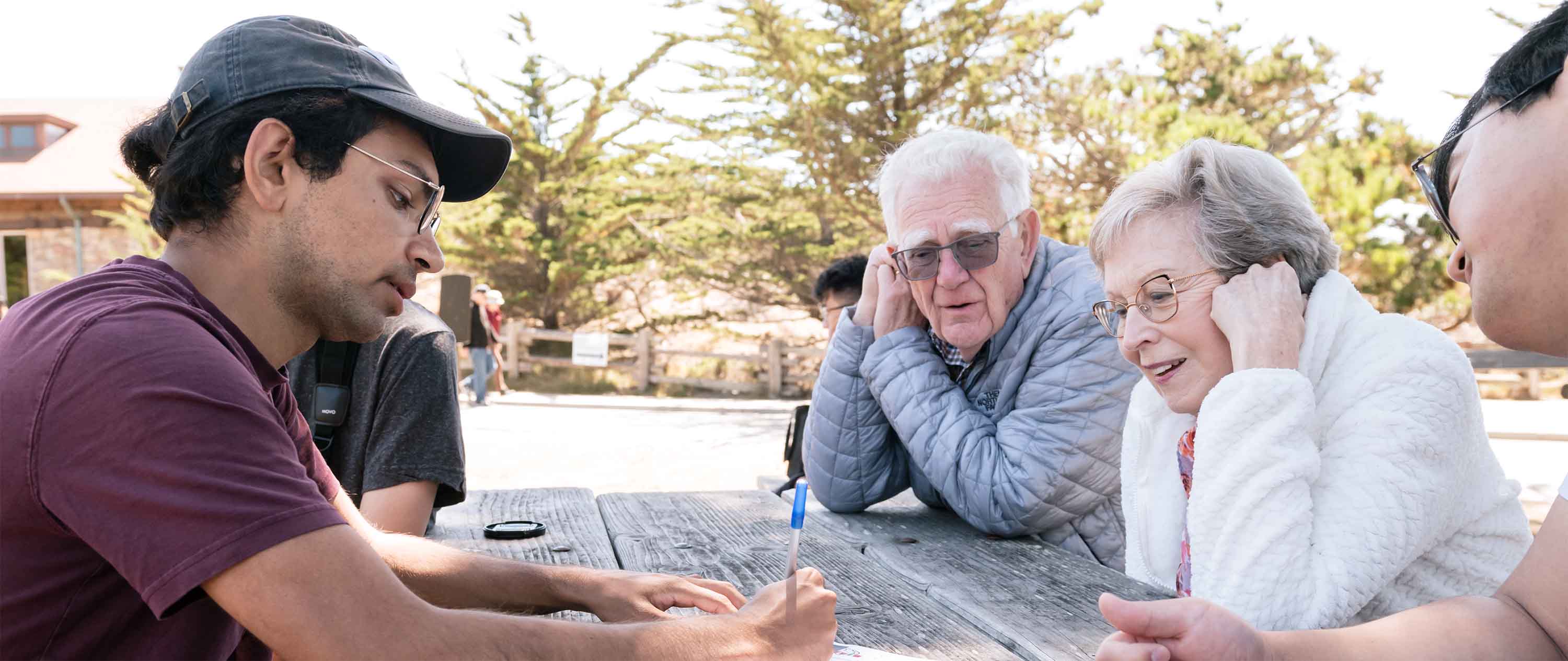 At the Gladstone Scientific Retreat