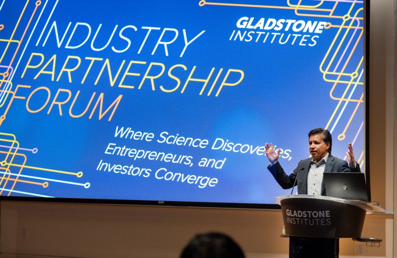 Deepak Srivastava, MD, speaks at inaugural Industry Partnership Forum