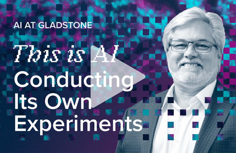 Thumbnail for AI video with Steve Finkbeiner from Gladstone Institutes