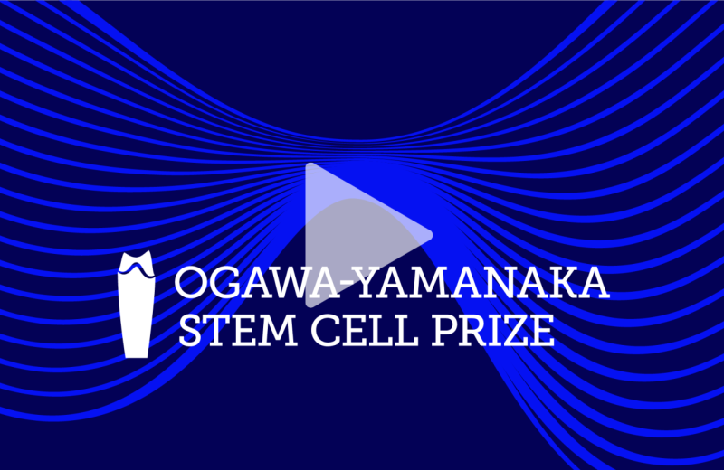 Ogawa Yamanaka Stem cell Prize with a play button