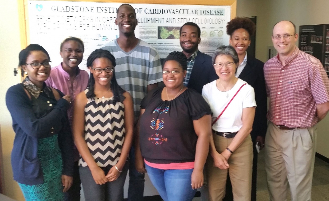 Undergraduate students from the UC-Historically Black Colleges and Universities Initiative Program