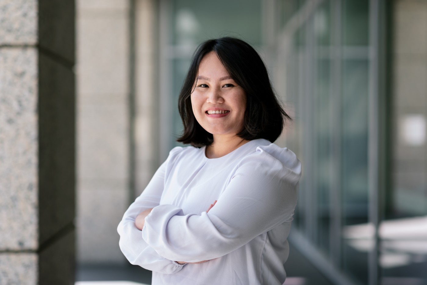 Linh Huynh, DEI director at Gladstone Institutes
