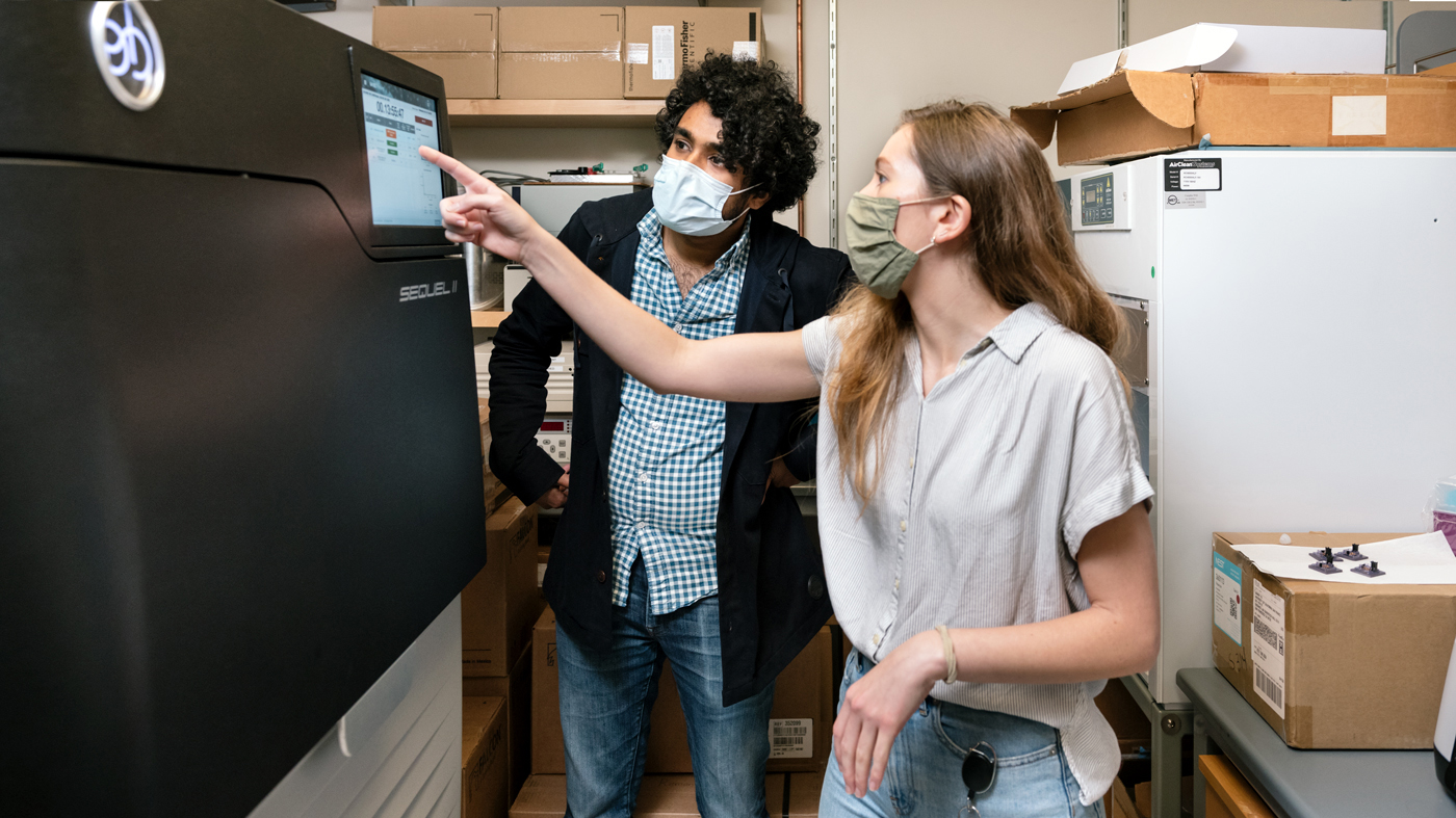 Working in the Ramani lab