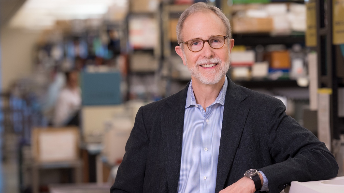 Sandy Williams in a lab