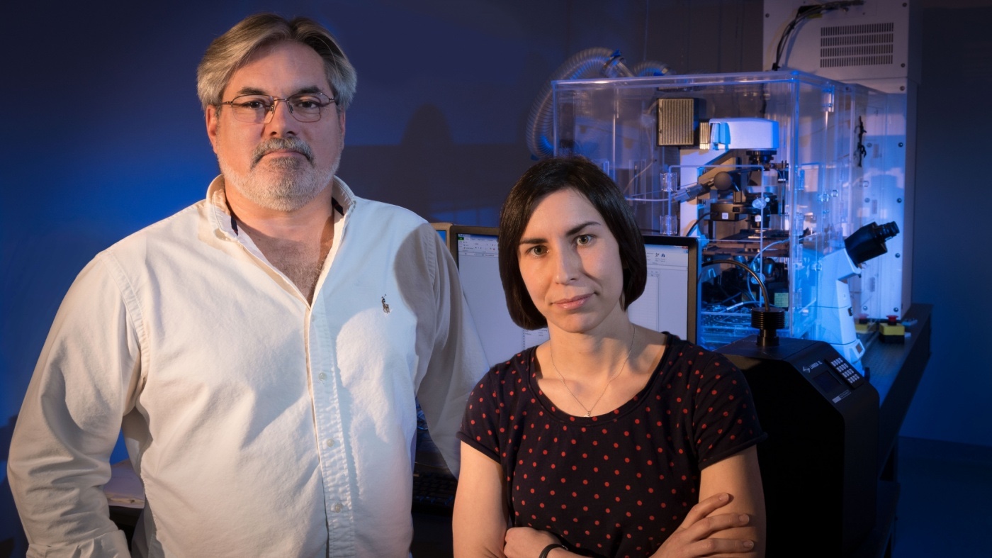 Steve Finkbeiner and Gaia Skibinski
