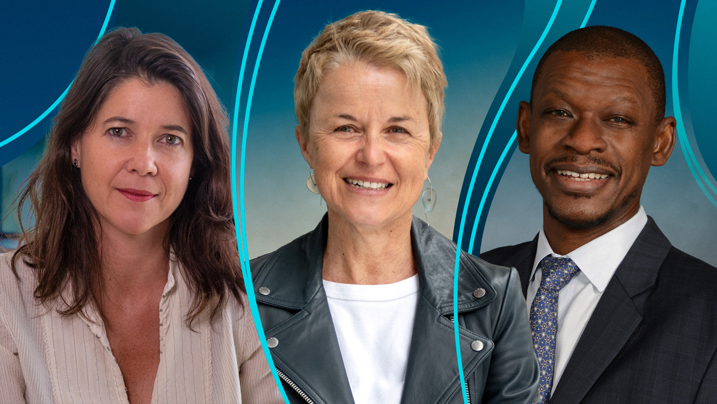 Principal investigators of the HOPE Collaboratory, Susana Valente, Melanie Ott, and Lishomwa Ndhlovu