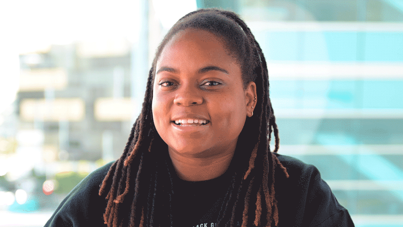 Alicer Andrew is interviewed at Gladstone Institutes