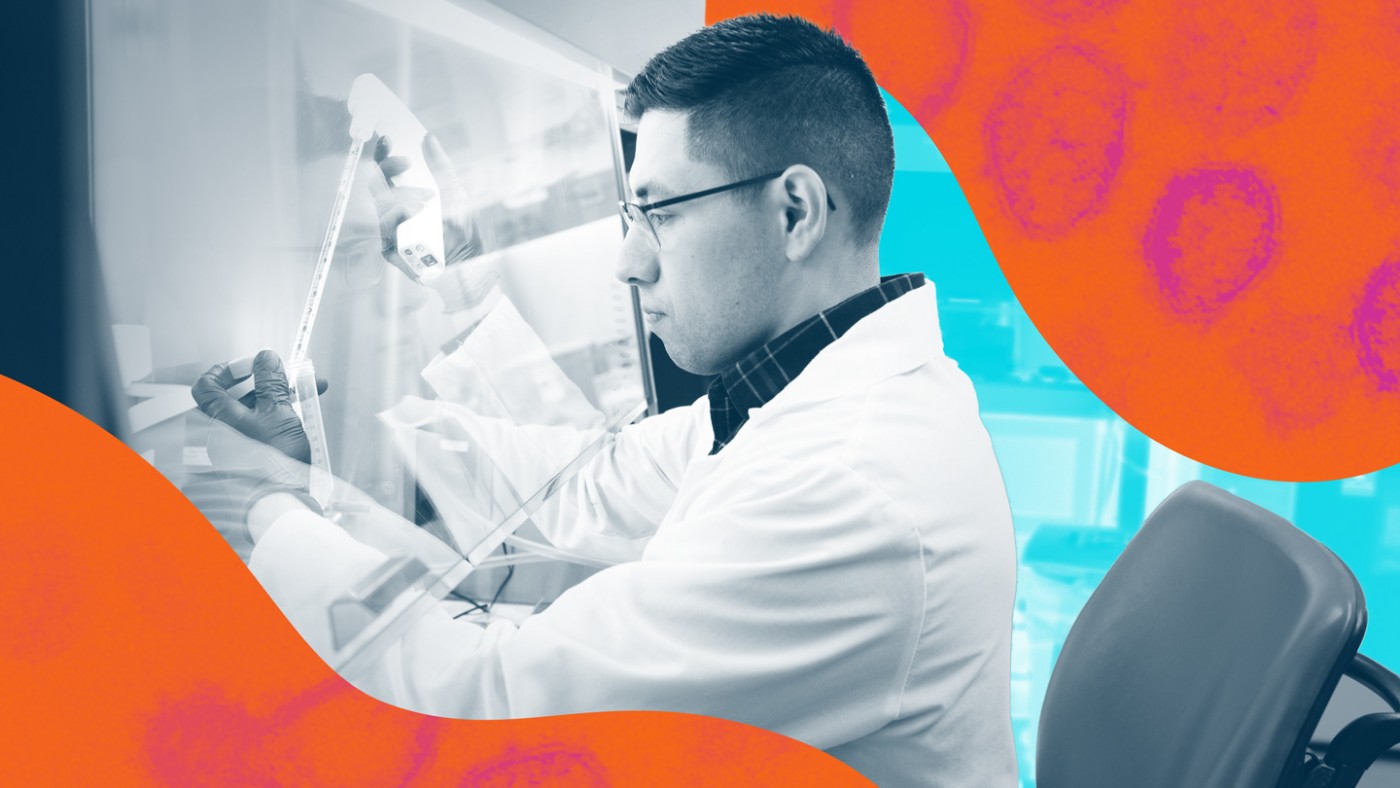 Scientist in the lab