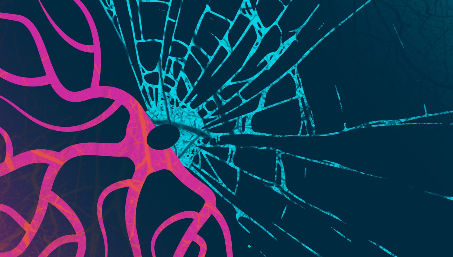 Graphic hero image for the 2023 National Traumatic Brain Injury Awareness Month story by Gladstone Institutes