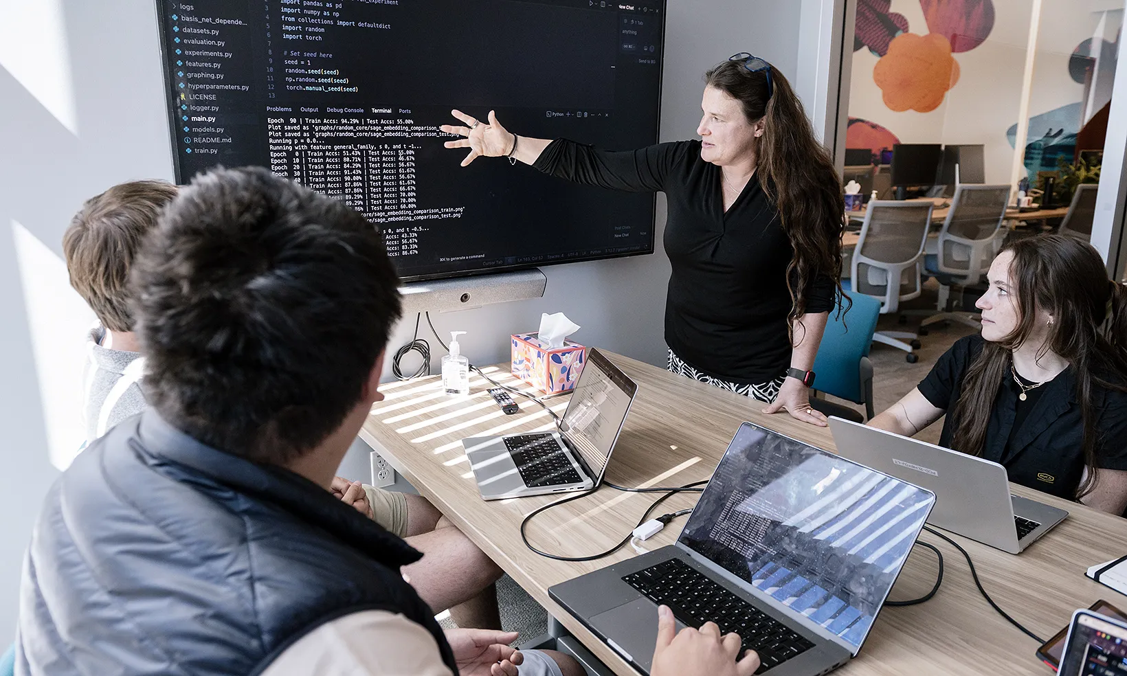 Barbara Engelhardt's group combines mathematical, statistical, and AI approaches to analyze the enormous reams of data generated by research labs, doctors, and hospitals.